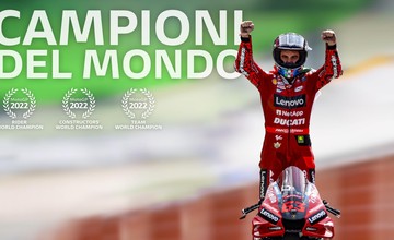 Ducati slaví titul v MOTOGP